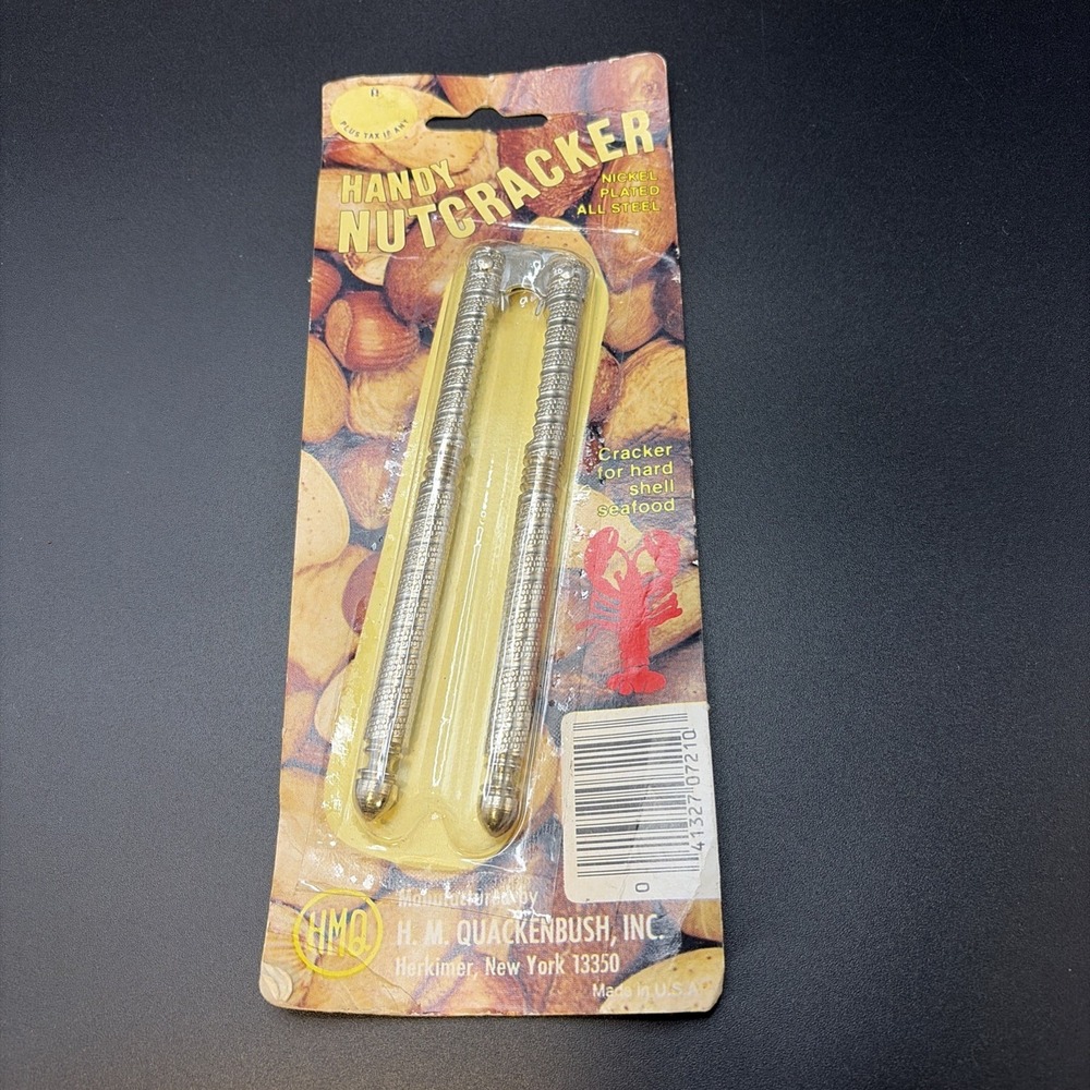 Metal Nut Cracker Tool 5" /Seafood/Nuts‎ Long Metal Old Fashioned Vintage HMO
